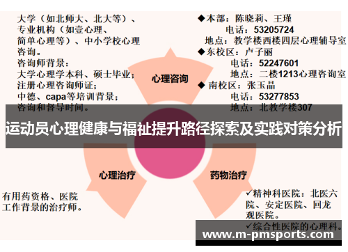 运动员心理健康与福祉提升路径探索及实践对策分析