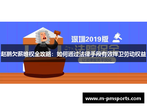 赵鹏欠薪维权全攻略：如何通过法律手段有效捍卫劳动权益